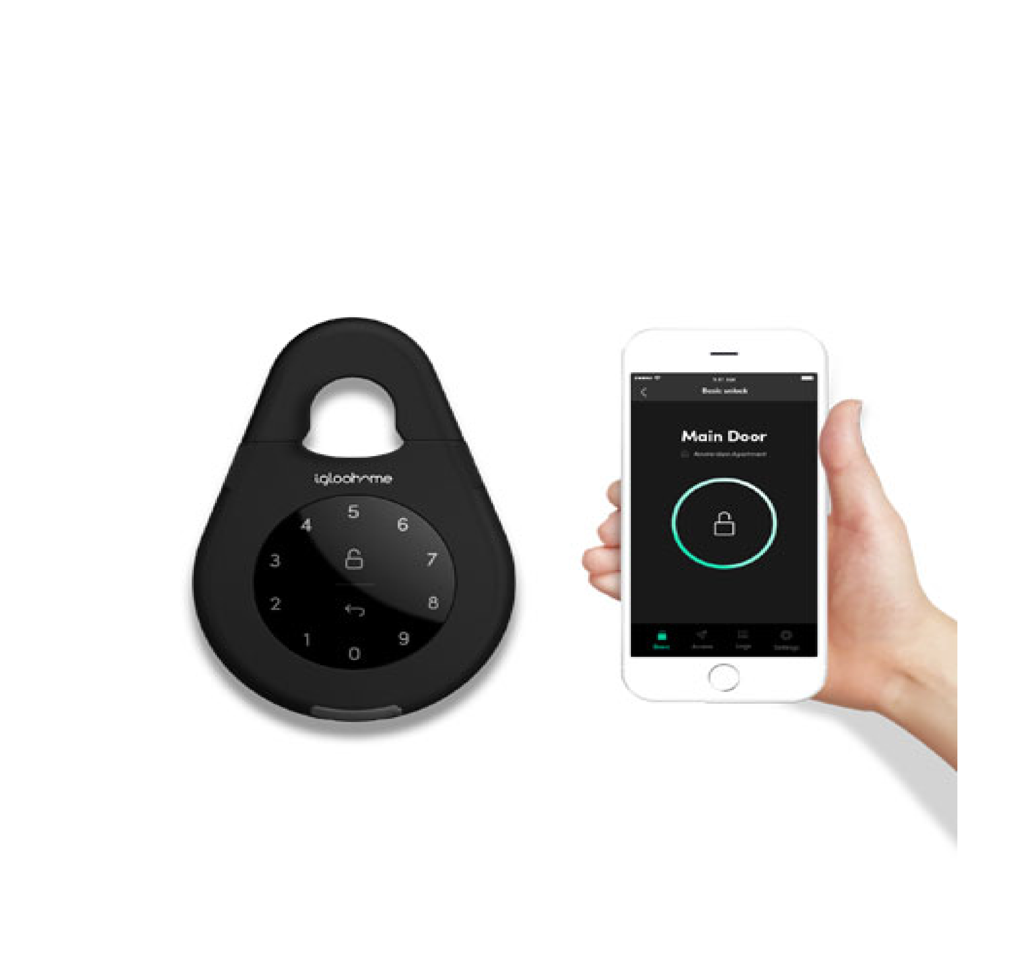 igloohome Smart Keybox 3 | Smart Lockbox| Syncs with Airbnb