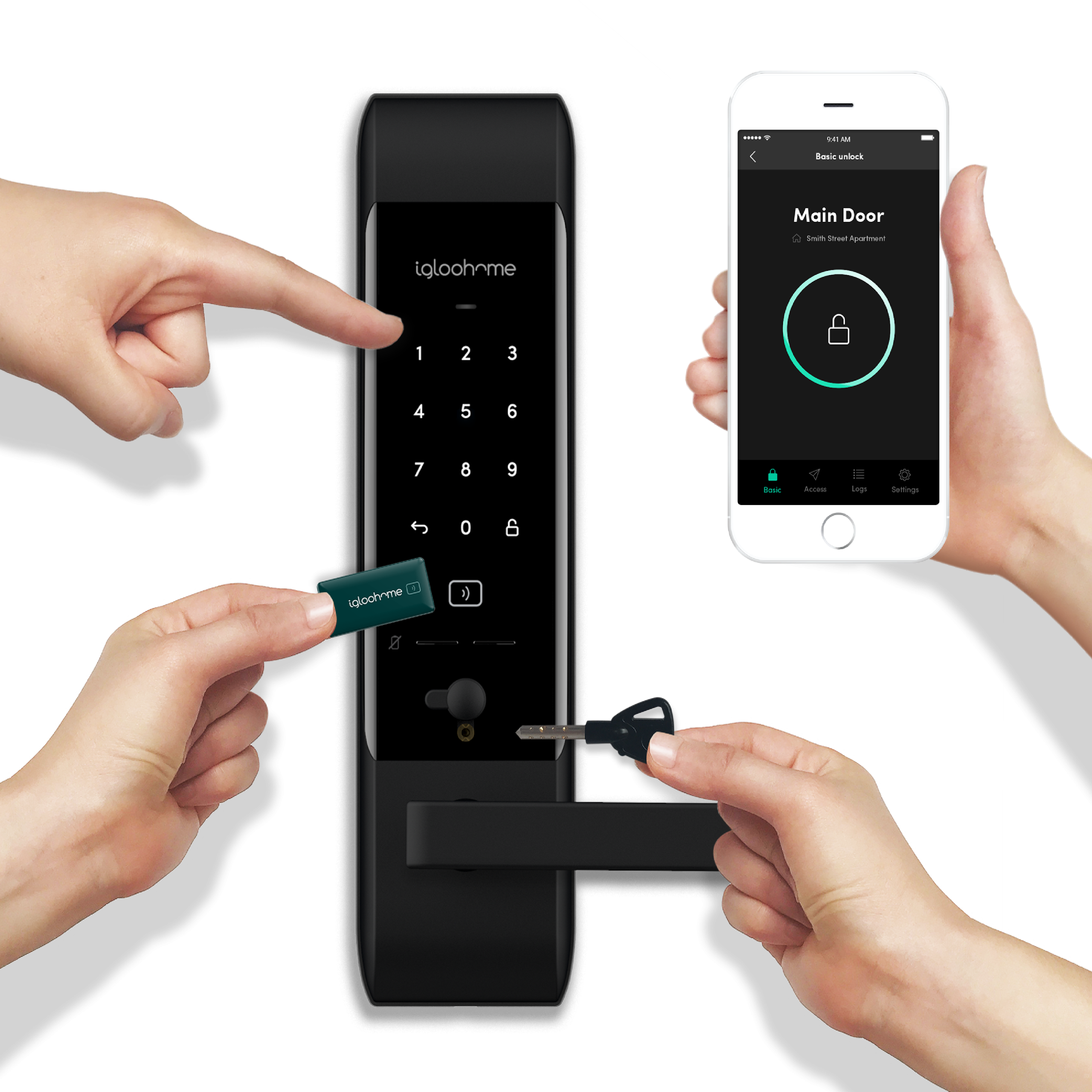 Igloohome Smart Lever Mortise - Image 4